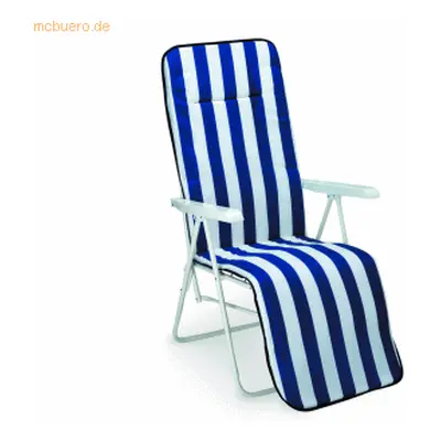 Best Relaxliege Chiemsee 34306802 weiß//blau
