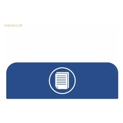 Rubbermaid Hinweisschild 2155300 f.Behältereinheit 87l Papier grau/bla