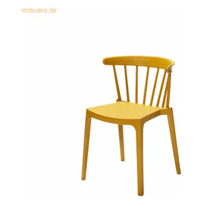 Best Stuhl Windson 50904 gelb 4 Stück