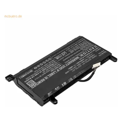 K.A. Akku für HP Omen 17-AN112NO Li-Ion 14,6 Volt 5300 mAh schwarz