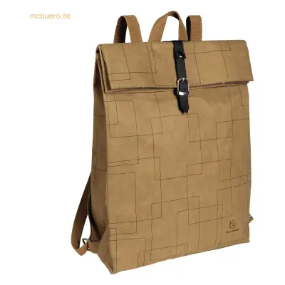 Exacompta Notebookrucksack Eterneco 17640E 32x43x13cm Papier braun
