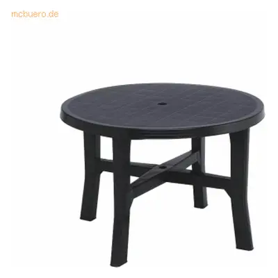 Best Tisch Zorita 525431 anthrazit rund