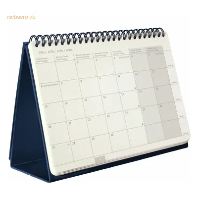 Sigel Tischkalender Conceptum ca. A5quer Hardcover schwarz 2026
