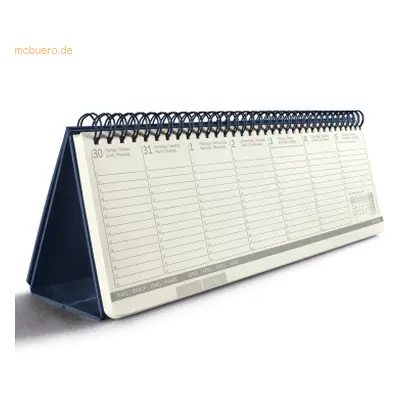 Sigel Tischkalender Conceptum 300x143x18mm HC midnight blue 2026