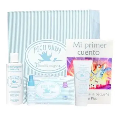 Picu Baby Infantil Caja Rayas Azul New Lote 5 Un