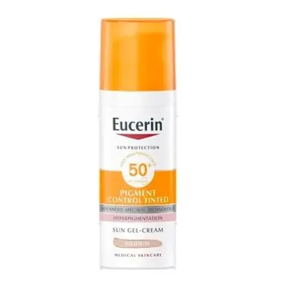 Eucerin Gel Cream Oil Control Colour Medium SPF50+ 50ml