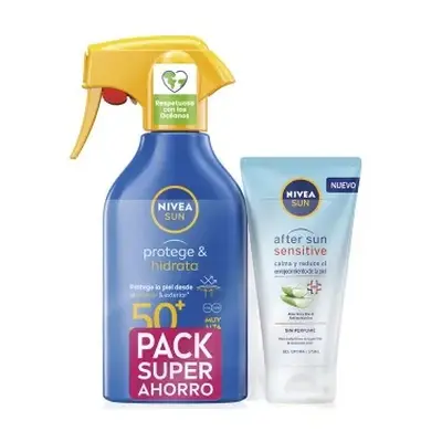 Nivea Sun Protege&Hidrata Pistola SPF50 270ml Lote 2Un