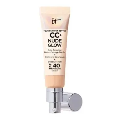 It Cosmetics Cc+ Nude Glow Lightweight Foundation + Glow Serum SPF40 Light Medium