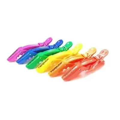 Termix Professional Pride Hair Clips 6 Un