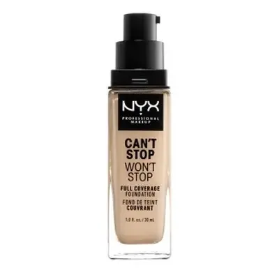 Nyx Professional Make Up Can'T Stop Won'T Stop Full Coverage Foundation Nude