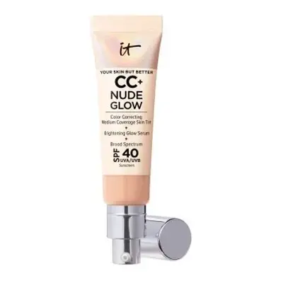 It Cosmetics Cc+ Nude Glow Lightweight Foundation + Glow Serum SPF40 Neutral Medium 32ml