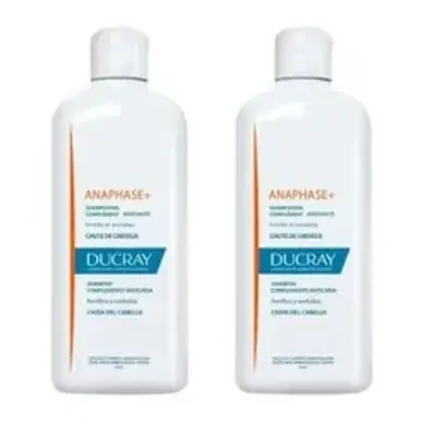 Ducray Anaphase+ Shampoo Hair Loss Supplement 2X400ml