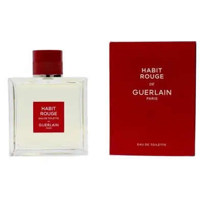 Guerlain Habit Rouge Eau De Toilette Spray 100ml