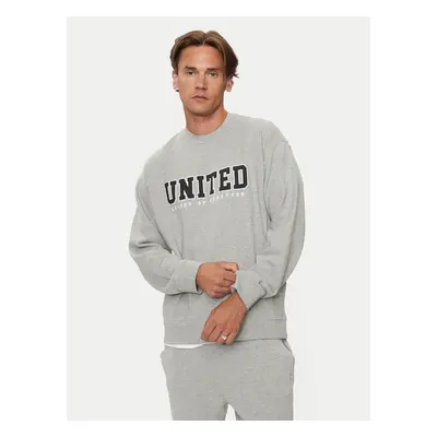 United Colors Of Benetton Sweatshirt 342ZU1094 Grau Regular Fit