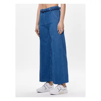 Tommy Hilfiger Jeans WW0WW38134 Blau Wide Leg