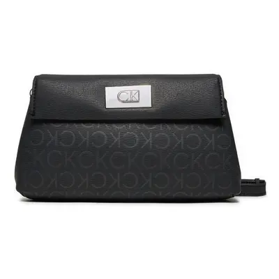 Calvin Klein Handtasche Fully Stuffed Flatpack K60K612634 Schwarz