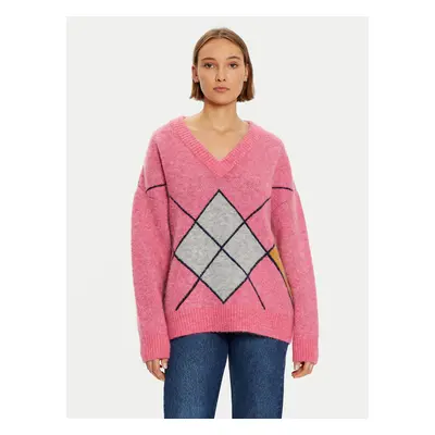 Mustang Pullover Dana 1015415 Rosa Oversize