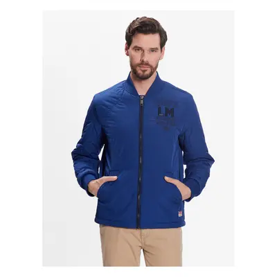 La Martina Übergangsjacke VMO300 PL028 Blau Regular Fit