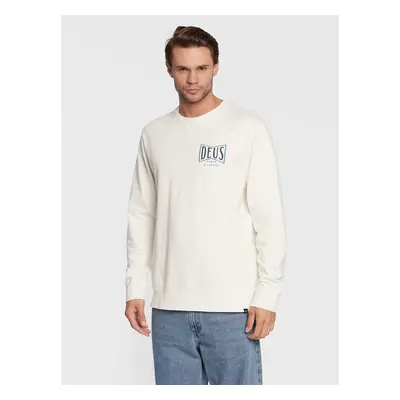 Deus Ex Machina Sweatshirt Avenue DMF228377 Weiß Regular Fit