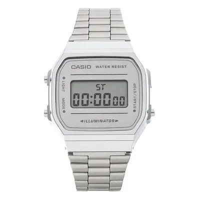 Casio Uhr Vintage A168WEM-7EF Silberfarben