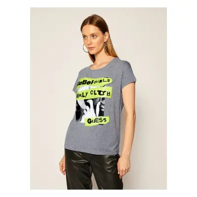 Guess T-Shirt Shelly W0YI95 K68D0 Grau Regular Fit