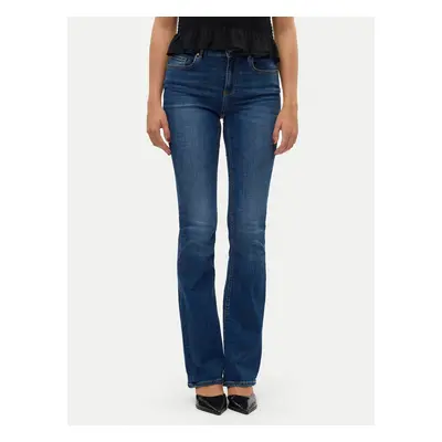 Vero Moda Jeans Flash 10310511 Dunkelblau Flared Fit