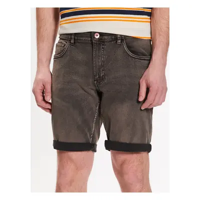 Redefined Rebel Jeansshorts Stockholm 226131 Schwarz Slim Fit