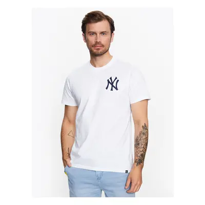 47 Brand T-Shirt New York Yankees World Series Backer '47 Echo Tee Weiß Regular Fit