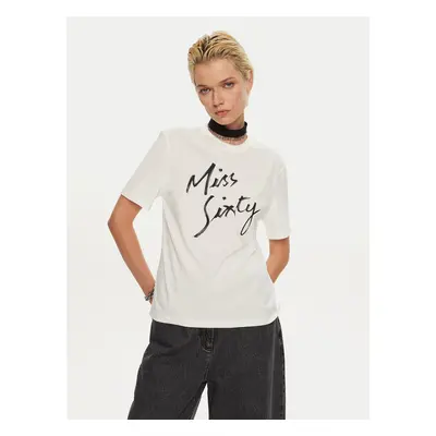 Miss Sixty T-Shirt 6L3SJ3780000 Weiß Regular Fit