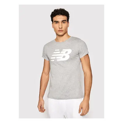 New Balance T-Shirt Nb Cl Fly NBWT0381 Grau Athletic Fit