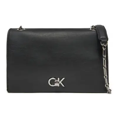 Calvin Klein Handtasche Ck Medium Conv Chain Bag K60K612810 Schwarz