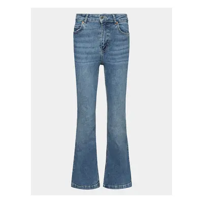 Gina Tricot Jeans 20573 Blau Flared Fit