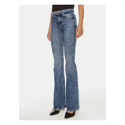 Pinko Jeans Flora 100166 A22I Dunkelblau Flare Fit