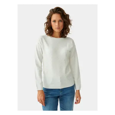 Tatuum Pullover Ewela T2321.089 Écru Oversize