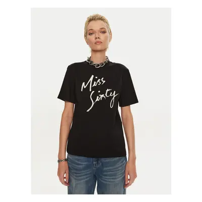 Miss Sixty T-Shirt 6L3SJ3780000 Schwarz Regular Fit