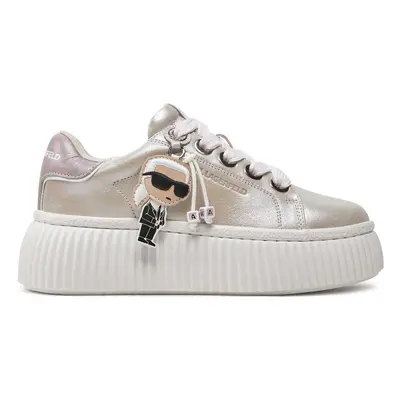 KARL LAGERFELD Sneakers KL42376N Silberfarben