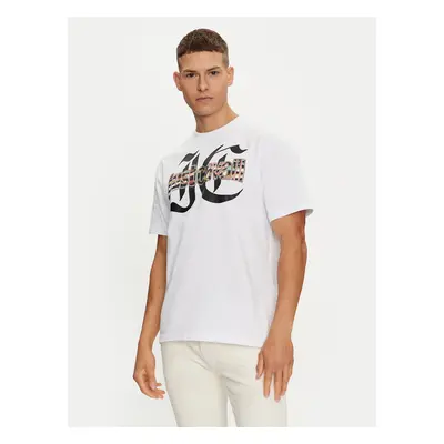 Just Cavalli T-Shirt 76OAHG12 Weiß Regular Fit