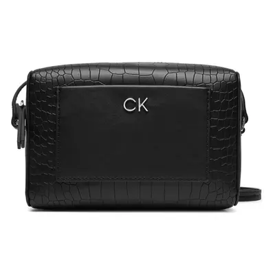 Calvin Klein Handtasche Ck Daily Camera Bag_Croco K60K612140 Schwarz