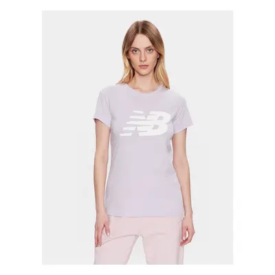 New Balance T-Shirt Classic Flying Nb Graphic WT03816 Violett Athletic Fit