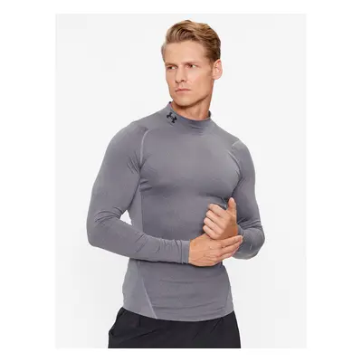 Under Armour T-Shirt Ua Hg Armour Comp Mock Ls 1369606 Grau Compression Fit