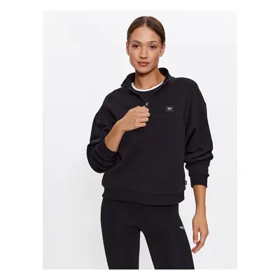 Vans Sweatshirt Leighton Mock Neck Fleece VN000A5V Schwarz Regular Fit