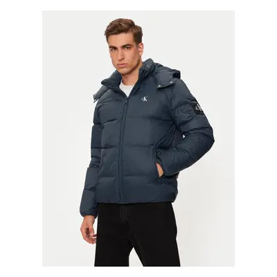 Calvin Klein Jeans Daunenjacke Essentials J30J325946 Dunkelblau Regular Fit