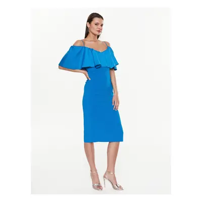 Pinko Coctailkleid La Carlota 100034 A0GI Blau Regular Fit