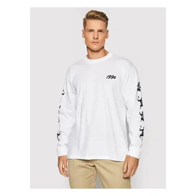 Carhartt WIP Longsleeve Ninja Tune I029378 Weiß Loose Fit