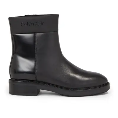 Calvin Klein Stiefeletten Rubber Sole Ankle Boot Lg Wl HW0HW01700 Schwarz