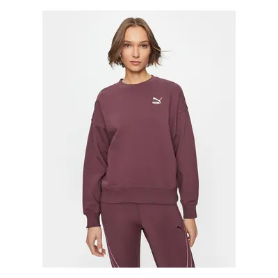 Puma Sweatshirt Classics 621408 Dunkelrot Oversize