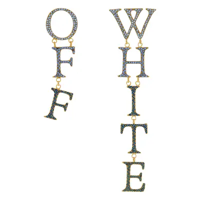 Off-White Ohrringe OWOD207S23MET0028445 Goldfarben