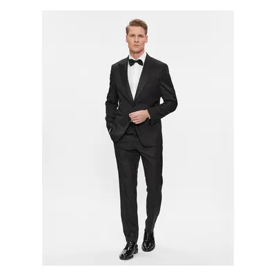 Boss Anzug H-Huge-2Pcs-Tux-231 50502453 Schwarz Slim Fit