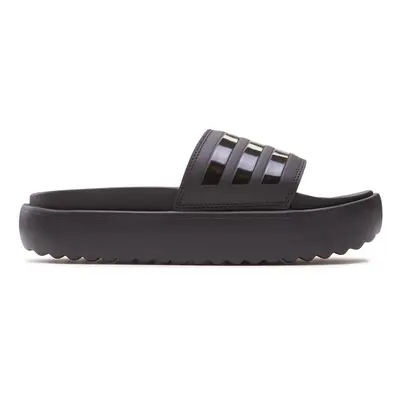 Adidas Pantoletten Adilette Platform Slides HQ6179 Schwarz