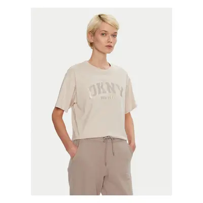 DKNY Sport T-Shirt DP4T9812 Écru Regular Fit